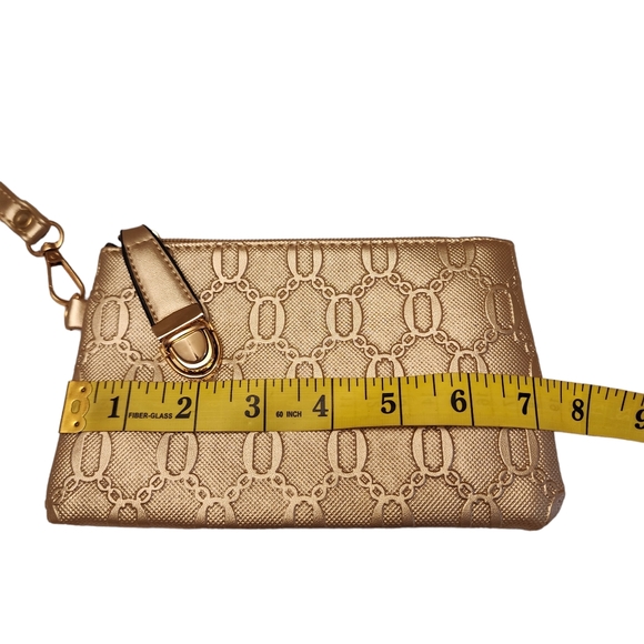Small Light Gold Wristlet - Picture 8 of 8